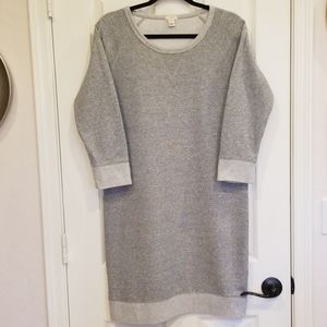 J. Crew Sweatshirt Dress